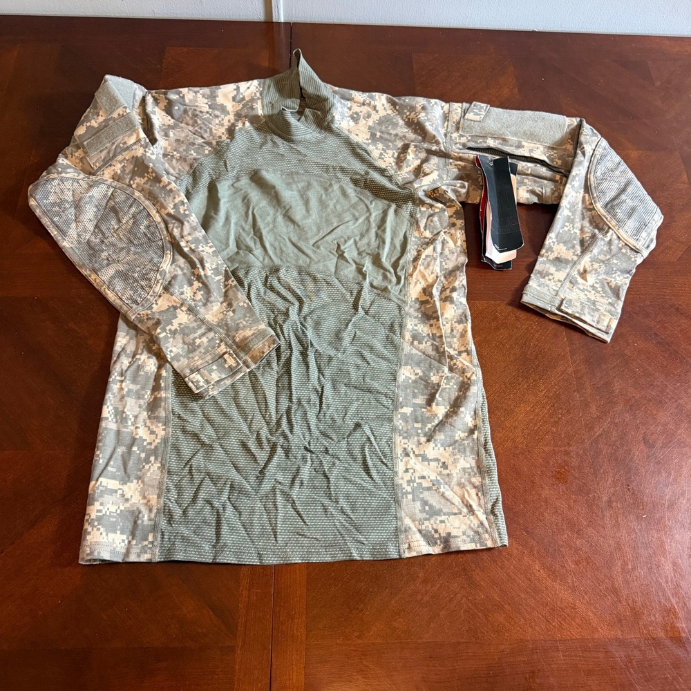 Massif Army Combat Shirt ACS Flame Resistant UCP Digital Camo Mens Medium NEW